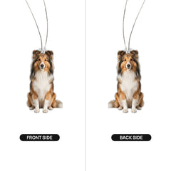 Shetland Sheepdog (Sheltie) Cutout Ornament – Double-Sided